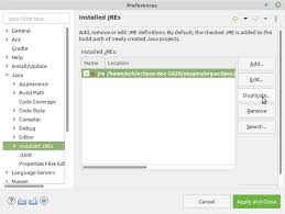 Image result for eclipse preference dialog