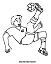 Football coloring page
