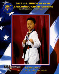 This past summer, DCDS freshman Karen Jiang and 6th grader Kevin Jiang competed at the Tae Kwon Do Junior Olympics held at San Jose, California. - Kevin_Jiang