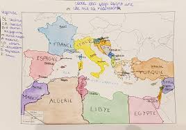 Image result for carte du midi mediterraneen