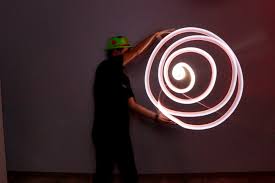 Znalezione obrazy dla zapytania malowanie światłem