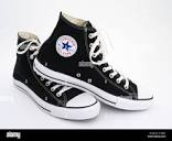 Canvas shoes converse hi-res stock photography and images - Alamy