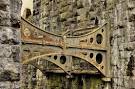 Reinforcing in the northern arch of the up Larne line viaduct J3583 : Bleach - via Daymix