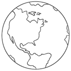 Earth Day coloring page