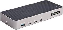 Amazon.com: StarTech.com HDMI/DP Triple 4k USB C Dock - 5X USB Hub ...