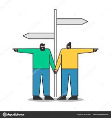 Image result for hombre en el cruce de caminos