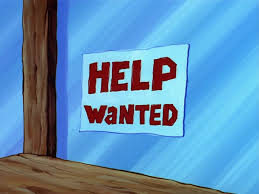 Image result for help wanted sign window