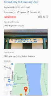 Image result for Strawberry Hill Bowling Club