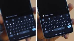 Image result for android keyboard number row