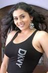 Telugu Hot Namitha in Black