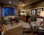 Natural Fashionable Spanish Home Office Interior Design Ideas ...