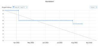 Image result for burnup chart