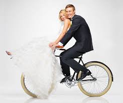 Image result for bicycle wedding