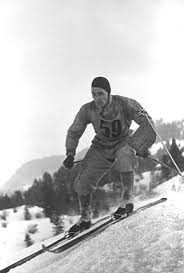 Oddbjorn Hagen Garmisch-Partenkirchen, 12 February 1936: Oddbjörn HAGEN of Norway, silver medallist, in action in the cross country skiing 18km event during ... - 001aa018ff9c08139b8819