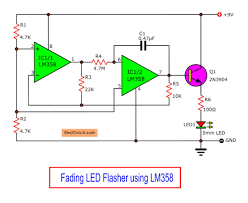 Image result for fade led 555 circuit