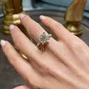 3.5 Carat Diamond Engagement Ring, Solid 14K White Gold, Natural ...