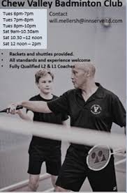 Image result for Chew Valley Badminton Club