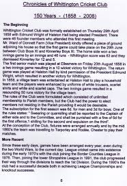 Image result for Whittington Cricket Club