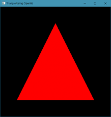 Image result for opengl triangle