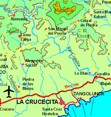 San Miguel del Puerto, Oaxaca - map_sanmiguel