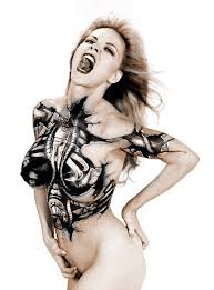 Airbrush Body Painting Design