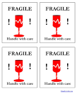 Free Printable Shipping Labels - Fragile Handle With Care ...