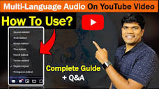 How to use Multi-Language Audio Track on your video? + Q&A (Major ...