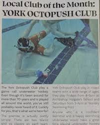 Image result for Scottish Ladies Octopush Club