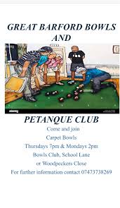 Image result for Great Barford Bowls Club