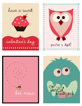 FREE PRINTABLE VALENTINE CARDS} - Pumpkins and Posies