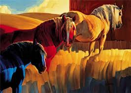 horses art