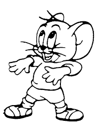 coloring tom and jerry