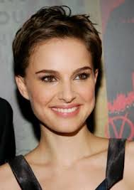 natalie  portman short hair