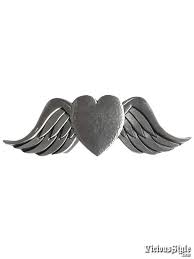 heart with angel wings