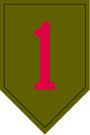 1st infantry division patch