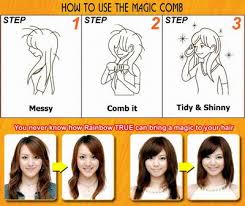 magic hair combs
