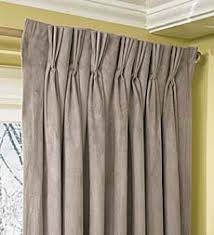 pleated curtains
