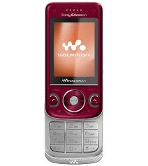 sony ericsson w760a red