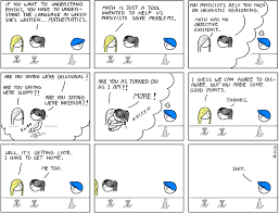 Math vs Physics