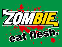 zombie eat flesh t-shirt