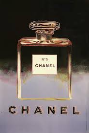 andy warhol chanel no 5 poster