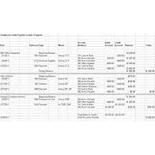account payable ledger