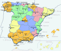 carte andalousie espagne