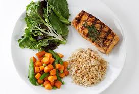 healthy food plate
