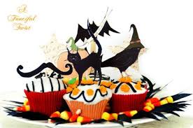 halloween cupcake toppers