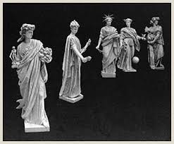 pics of greek statues
