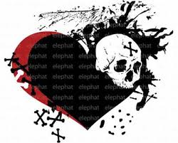 skull heart