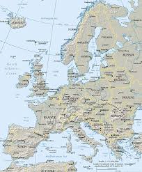 europe map countries