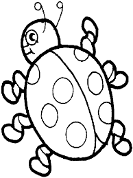 bug coloring page