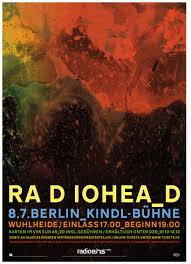radiohead tour poster